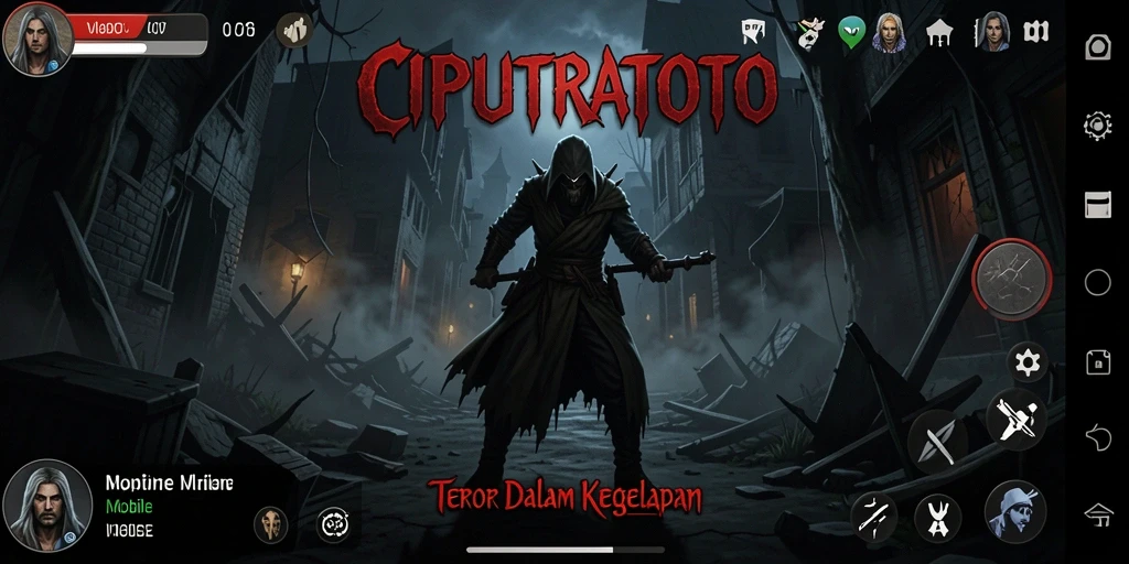 Screenshot menampilkan gameplay menegangkan dari CIPUTRATOTO.