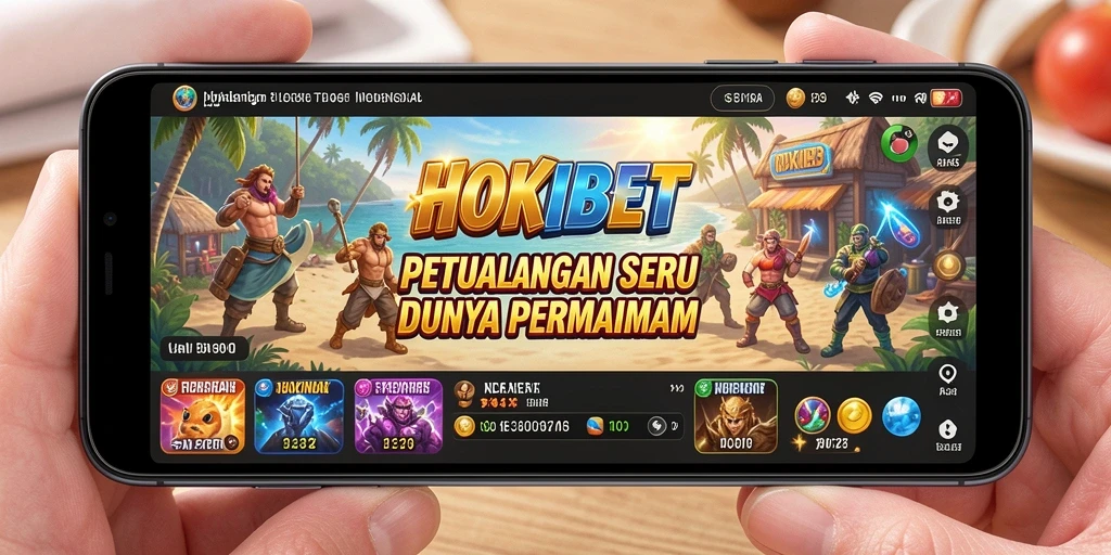 Screenshot HOKIBET menampilkan aksi seru dalam gameplay Adventure.
