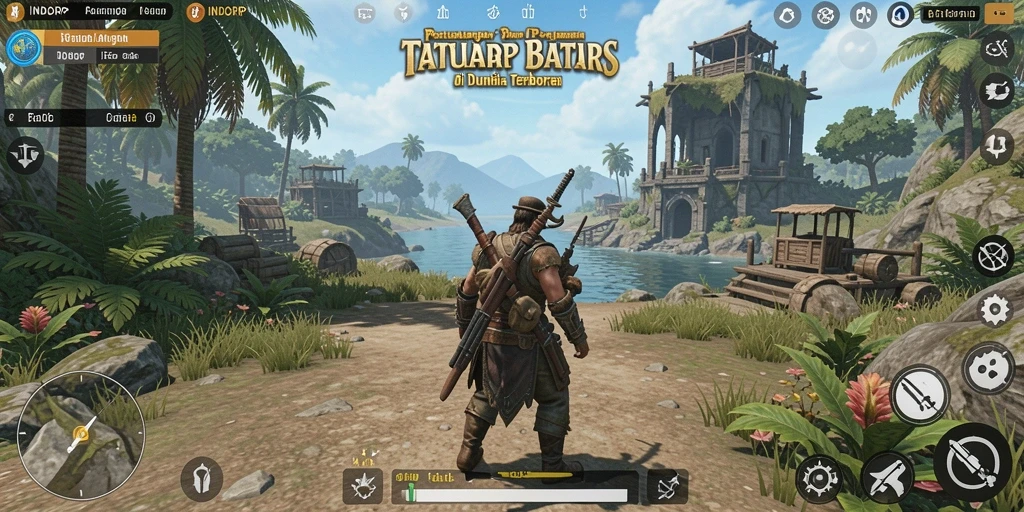 Gameplay menarik di dunia terbuka INDORP yang mengagumkan.