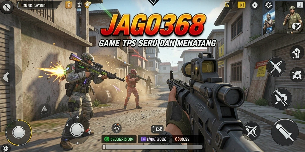 Tampilan dalam game JAGO368 dengan pertempuran seru dan grafis tinggi.