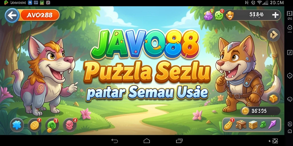 Tampilan gameplay JAVO88 yang menarik dan menantang setiap pemain.
