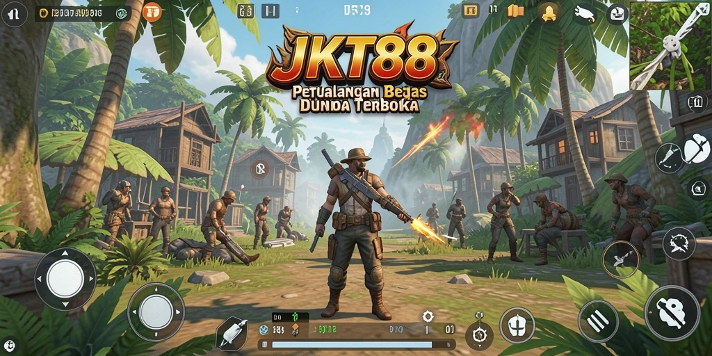 Tampilan gameplay JKT88 yang menakjubkan dalam dunia terbuka.