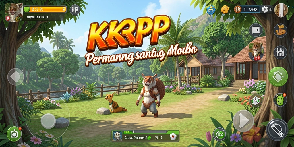 Tangkapan layar gameplay yang menyenangkan dari KKRP.