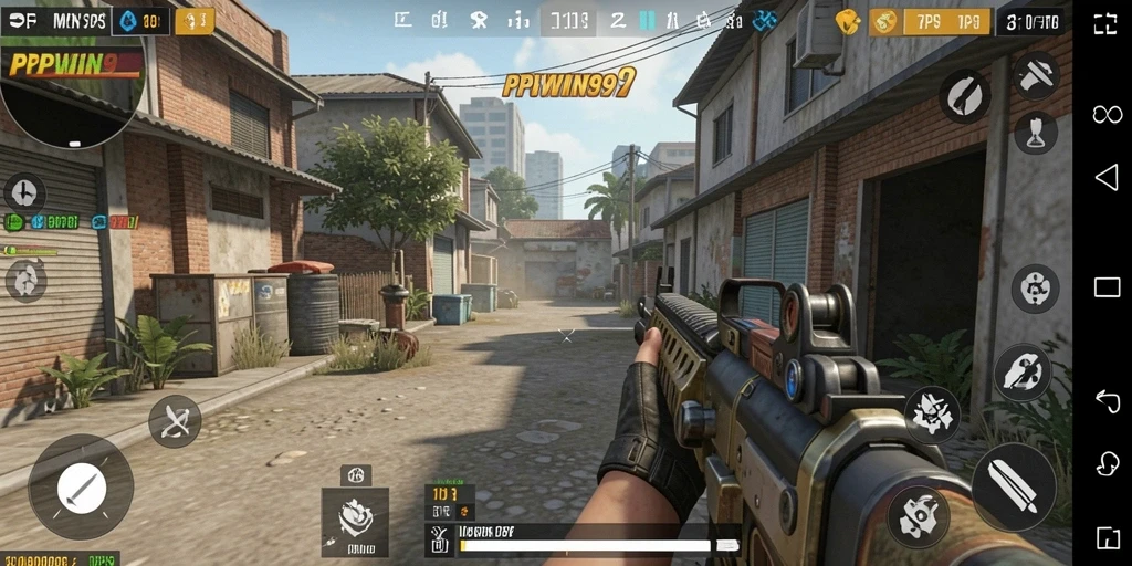 Screenshot gameplay PPWIN99 yang menunjukkan aksi seru dalam TPS.